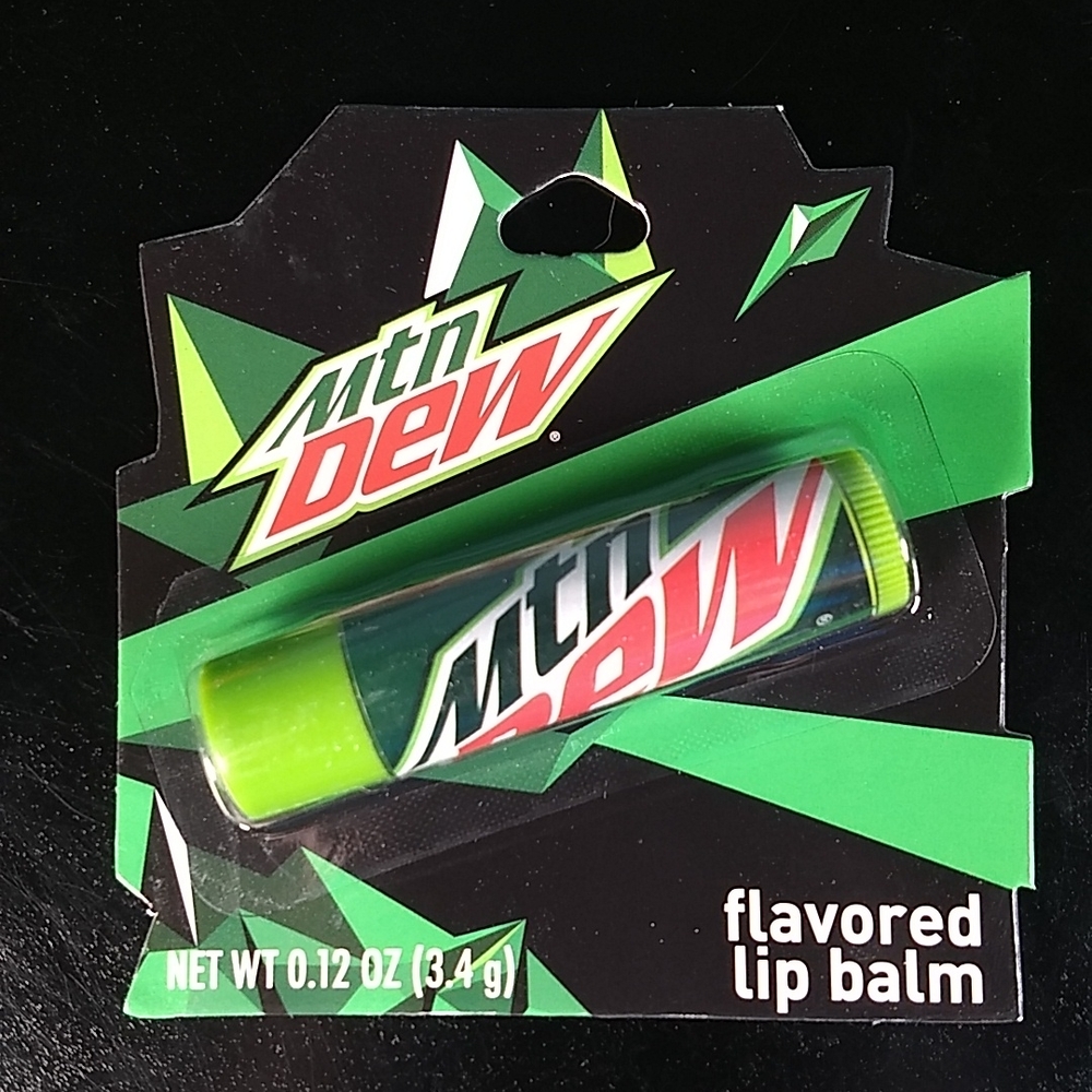 Mountain Dew Lip Balm, Factory sealed Retail pack
